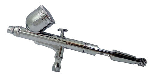 Dual Action Gravity Feed Airbrush with Floating Nozzle 4