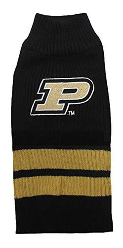 Deportivo K9 Purdue Boilermakers Mascota Sueter L Negro 0