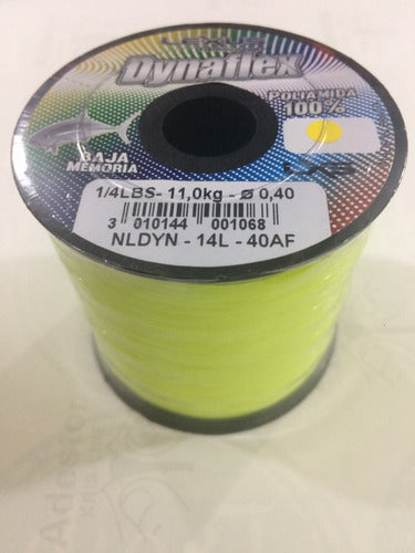 Lexus Nylon Dynaflex 1/4lbs 0.28mm 5.9kg Yellow 3