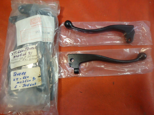 Yamaha Xt660 Teneré Brake and Clutch Lever from Taiwan 1991 0