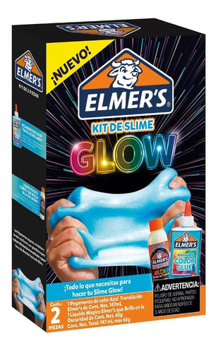 Elmer's Glow In The Dark Slime Kit - 2 Pieces - Crafts 4