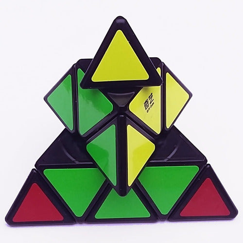 Qiyi Megaminx + Pyraminx + Mirror + 3x3 Cube Pack 2