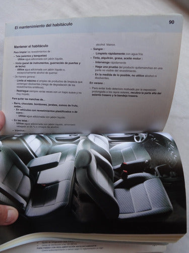 Manual Guantera Peugeot 306 1995 Instruccion Dueño Catalogo 4