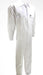 White Work Coverall Linco with Heavy Duty Clasp Size 60 to 70 0