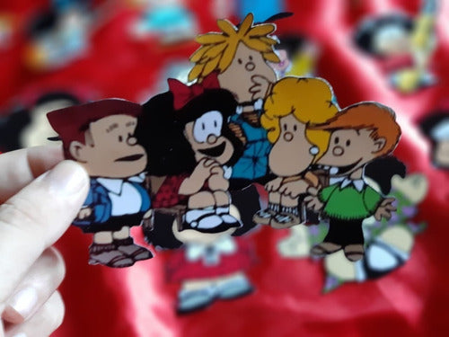 La Colmena de los Zanganos Pack De Sticker Mafalda 2