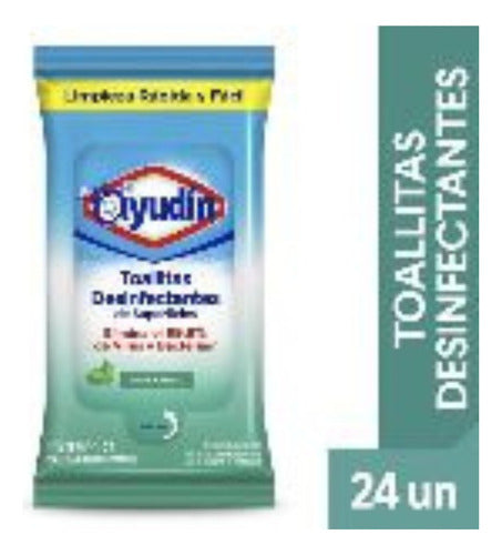 Ayudín Disinfectant Wipes 24 Units - Lo De Muriel 1