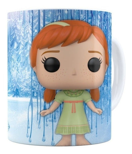 Kit Diseños Plantillas Tazas Frozen Funko Sublimación 1