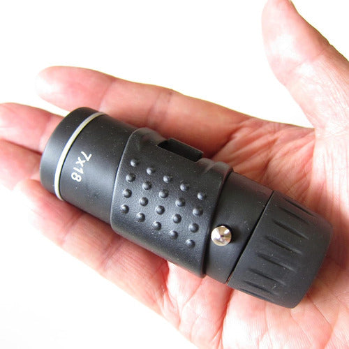 LU2000 Pocket Monocular for Camping 7 x 18 0