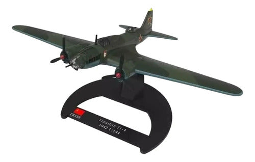 Figura Avion Il Guerra Mundial Ilyushin Il4 + Revista Luppa 1