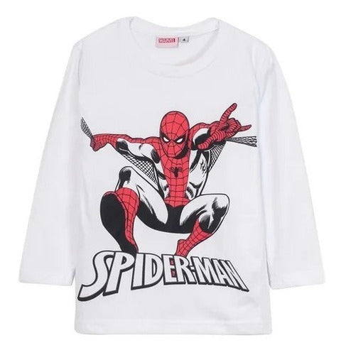 Marvel Spiderman Long Sleeve T-Shirt for Kids 0