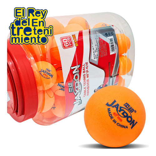 Tubo X60 Pelotas Ping Pong Calidad Premium Pelotitas El Rey 1