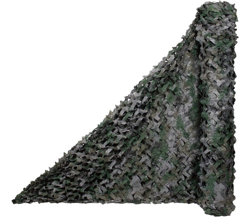 Winway Red Camouflage Netting 3mx6m Woodland Digital 0