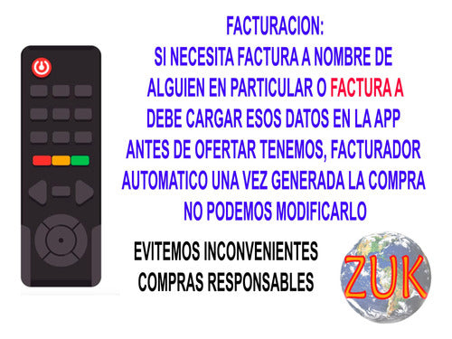 Control Remoto Para Tv Philco Bgh Jvc Tedge Sansei 594 Zuk 5