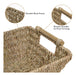 Homestead Natural Seagrass Baskets with Wooden Handles 3