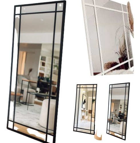 Brufau Premium Full Glass Split Iron Mirror 180x80 0