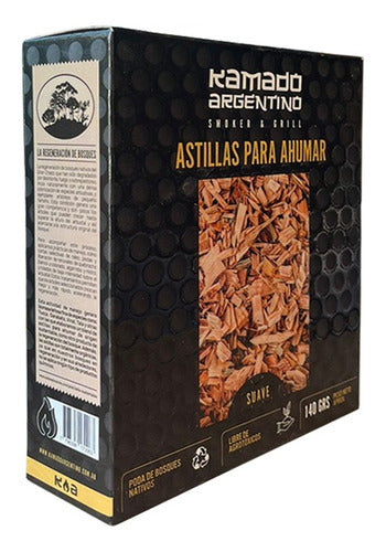 Kamado Argentino Astillas Para Ahumar X1 Unidad Suave 140gr 0