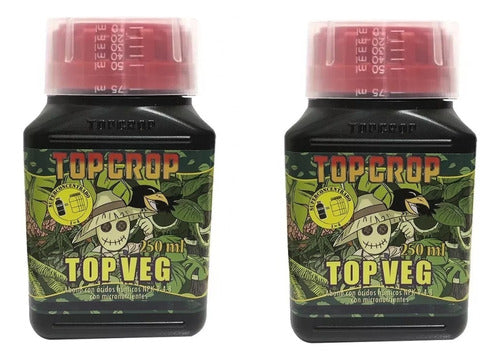 Pack X2 Top Veg 250ml - Estimulador De Crecimiento Rapido !! 0