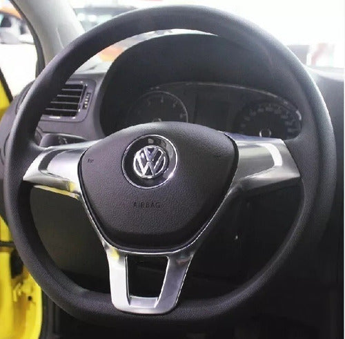 Mic.Importaciones Steering Wheel Trim Volkswagen Gol Trend Saveiro Amarok New Line Full 3