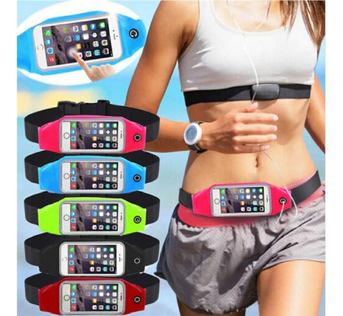 Rinonera Expandable Running Waist Pack for Cell Phone, Keys, and Documents 5