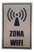 Impresionart Sticker Vinilo Adhesivo Zona Wifi 0