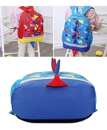 Lakeausy Toddler Kid Child Backpack With Safety Harness Leash Animal Dragon Daycare Bag 5