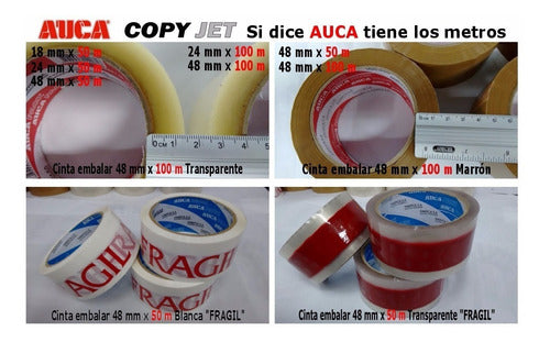 Auca Double-Sided Paper Tape 18 Mm X 30 M X 5 Units 7