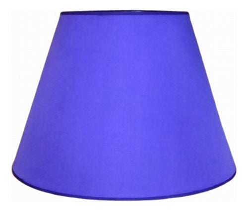 Mbs Artesanías Violet Cone Lampshade 25-45/30 cm Height 0