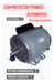 Weg Motor 3/4 Hp Para Hormigoneras Trompitos Mas Polea 1