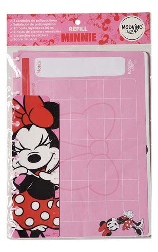 Refill Notebook Pages Mooving Loop Minnie Mouse 0