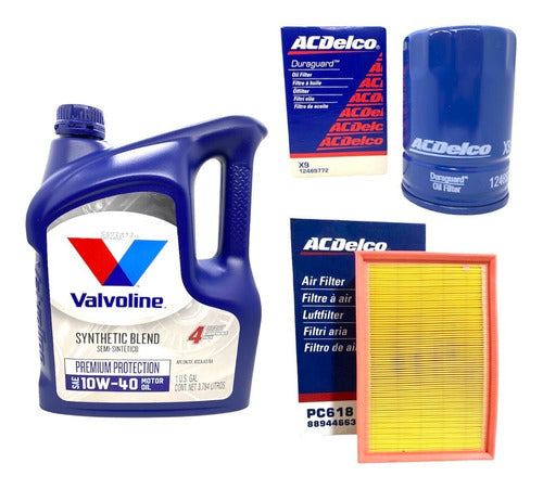 Kit Service Aceite Y Filtros Polo Classic 1.6 1.8 Mi 1.6 8v 0