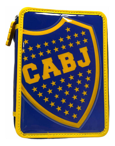 Cresko Boca Juniors Pencil Case + Complete Stationery Set 1