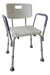 Ortopedia Libertad Adjustable Aluminum Shower Chair with Armrests 0