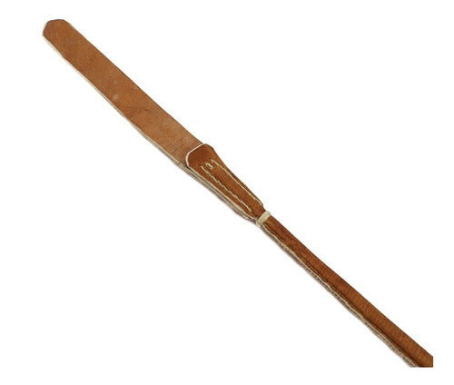 Raw Leather Short Riding Crop for Horses by Crespo 0