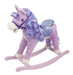 Caballo Mecedor Rosa/vio-movimiento/luz/sonido Ploppy 370654 1