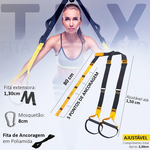 Fita Para Treinamento Suspenso Funcional Goaholic Tipo Trx 1