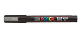 Uni-Posca 15766 Fiber Marker PC-3M Silver 0