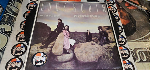 Cock Robin When Your Heart Is Weak Dance Mix Vinilo Maxi 85 0