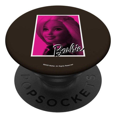 Popsockets Swappable Popgrip Barbie Halftone Para Todos Os T 1