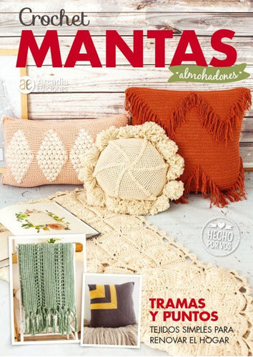 Crochet Blankets and Cushions Magazine - Arcadia Editions 0