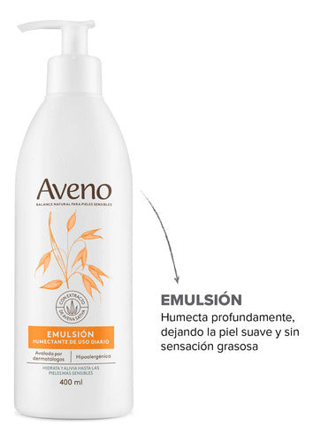 Aveno Emulsión Avena Natural Pieles Sensibles 400ml 4