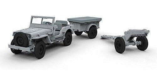 Airfix 1:72 Kit De Jeep Aerotransportado Britanico Willys () 2