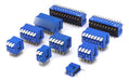 10 Peças - Chave Dip Switch 5 Vias 180 Graus Azul Promoção 0