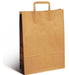 Distri Manila Madera Kraft Bag with Handle 30x10x32 Cm X 25 Un 0