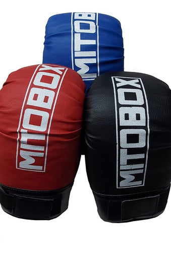 Mito Box Synthetic Leather Boxing Gloves Bag Mitt Fitpoint 0