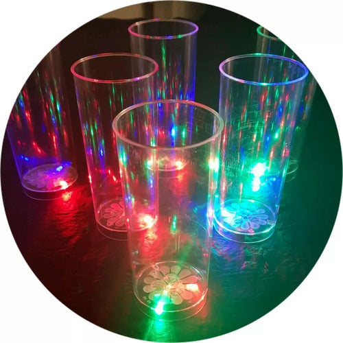 40 Vasos Luminosos Led ,  Cotillon Luminoso Led , Fluor !!! 4