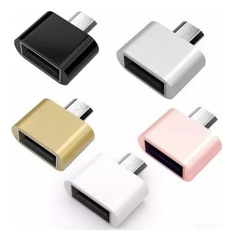 Baires_Electronica USB to Micro USB OTG Adapter for Mobile Phones and Tablets 0