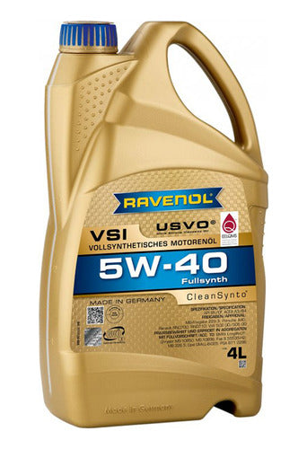 Aceite Ravenol 5w40 4l. Sintetico Vsi Sl/cf 0