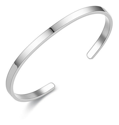 Goods Trade Men's Classic Smooth Surgical Steel Bracelet 4