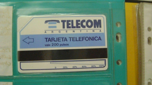 Tarjet Telecom Coleccionismo Magnetica Discado Directo Nal U 4