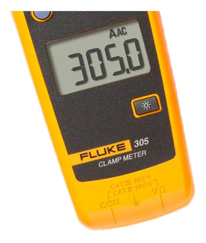 Alicate Amperímetro Digital Categoria Iii 600v Fluke 305 5